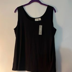 Chico's Black Tank Top